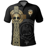 Clan Abercrombie Clan Unisex Polo Shirt - Celtic Tree Of Life HZ63 Abercrombie Tartan Tartan Polo